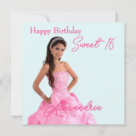 Tarjeta Subir Foto Fácil Agregar Nombre Feliz Cumpleaños 