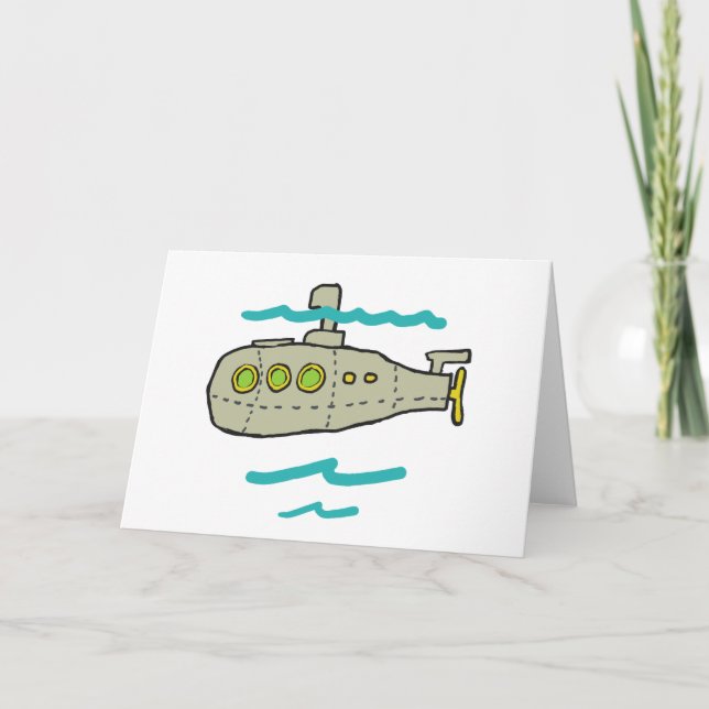 Tarjeta Submarino (Anverso)
