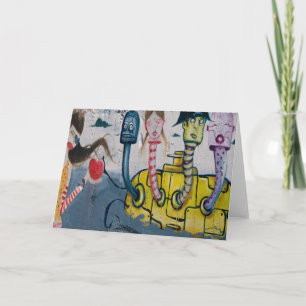 Tarjeta Submarino amarillo