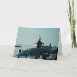 Tarjeta Submarino SSB de misiles balísticos USS Ulysses Gr