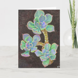 Tarjeta Succulent 2