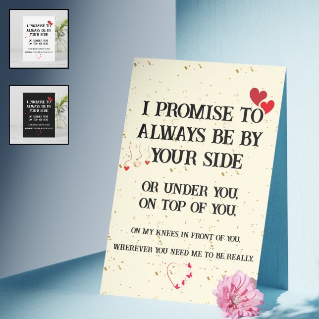 Tarjeta sucia y traviesa de aniversario para él (Dirty Naughty Anniversary Card for Him)