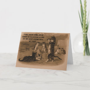 Tarjeta Sucio gracioso