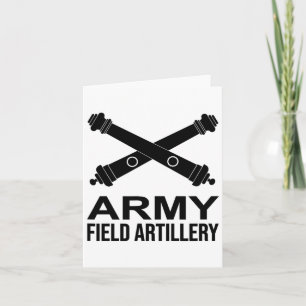 Tarjeta Sucursal De Artillería De Campo Del Ejército Uu 1