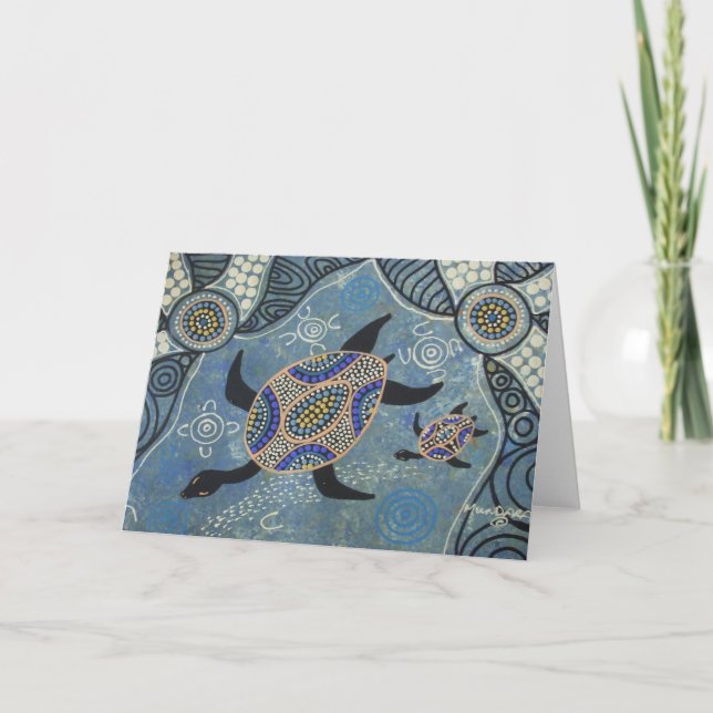 Tarjeta Sueño de tortuga (Anverso)