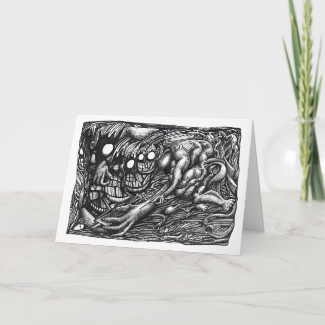 Tarjeta Sueño de una madre grandiosa, de Brian Benson (Anverso)