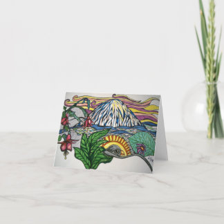 Tarjeta Sueño del noroeste pacífico