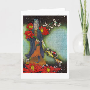 Tarjeta Sueño IX de la libélula (como arriba, tan abajo)