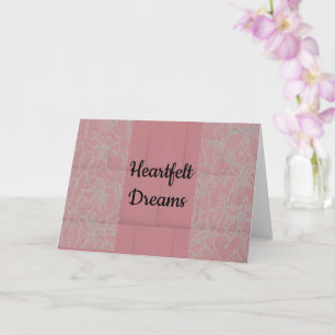 Tarjeta Sueños de corazón