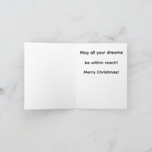 Tarjeta Sueños de Navidad