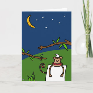 Tarjeta sueños de plátano