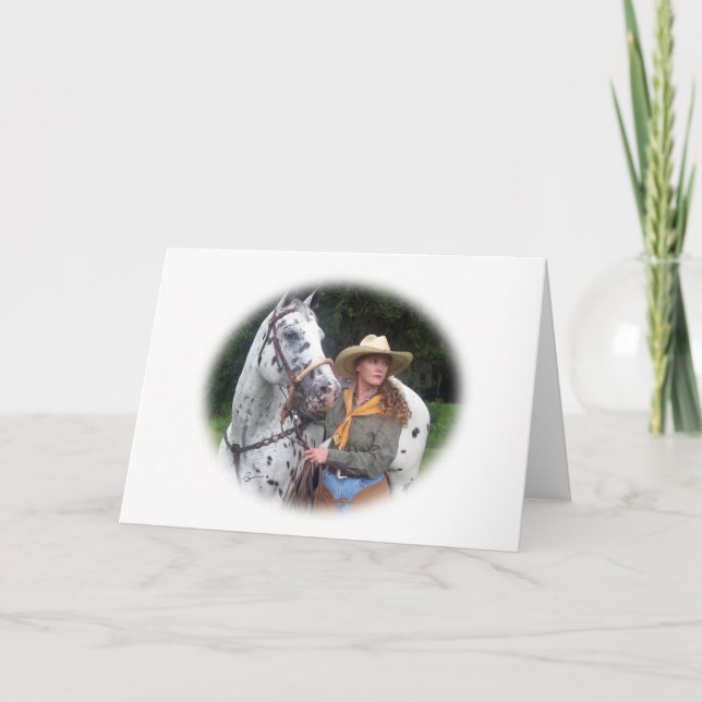 Tarjeta Sueños del Appaloosa (Anverso)
