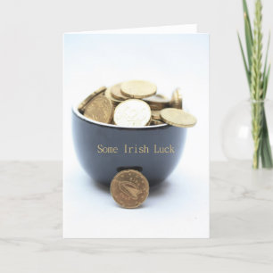 Tarjeta suerte irlandesa