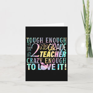 Tarjeta Suficiente Para Enseñar El Segundo Grado De Maestr