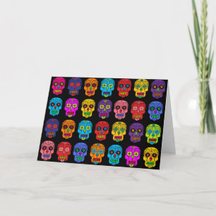 Tarjeta Sugar Skull