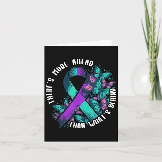 Tarjeta Suicide Awareness Suicide Prevention Suprt Survivo (Anverso)