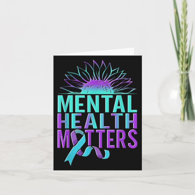 Tarjeta Suicide Awareness Suicide Prevention Suprt Survivo (Anverso)