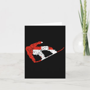 Tarjeta Suiza: Snowboard Suiza Bandera Guay Snowboardi