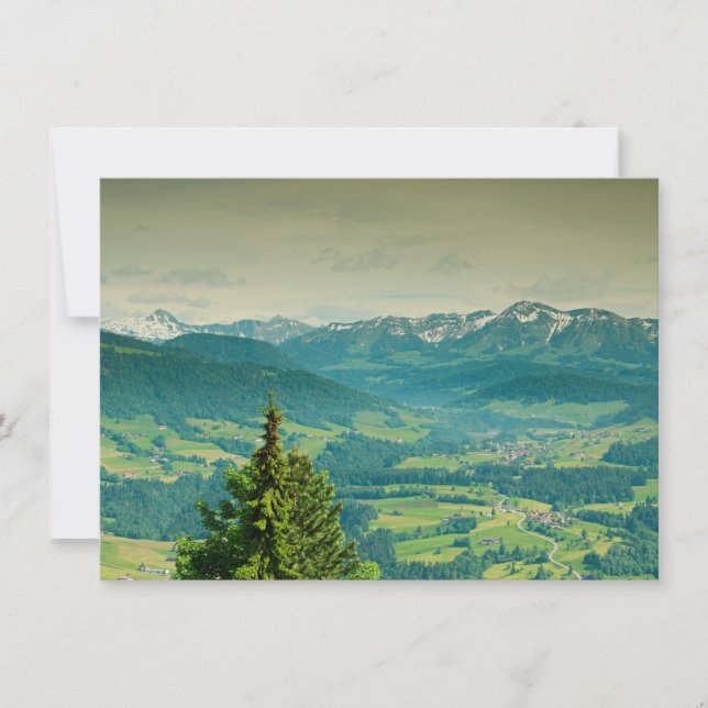 Tarjeta Sulzberg, Austria (Anverso)