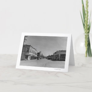 Tarjeta Sumas, WA - vista de la fotografía céntrica de la