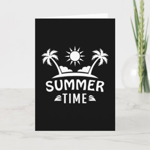 Tarjeta Summer Beach Sea Sun Vacation Surf Guay Funny Gift