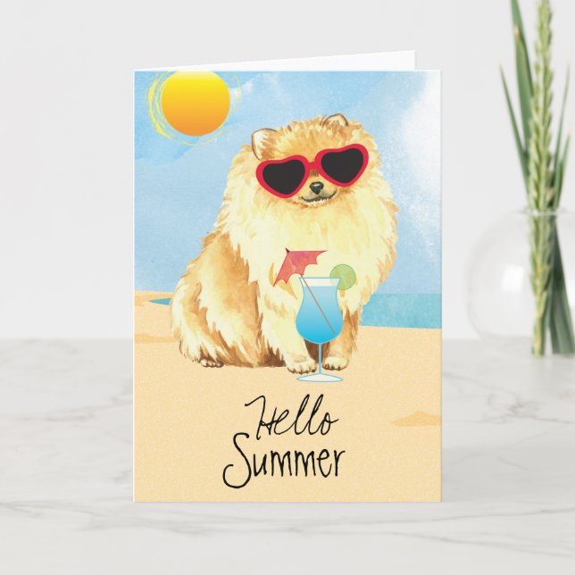 Tarjeta Summer Pomerania (Anverso)