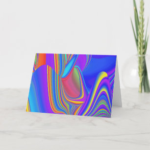 Tarjeta Summerfeeling, Resumen 3D Rainbowart