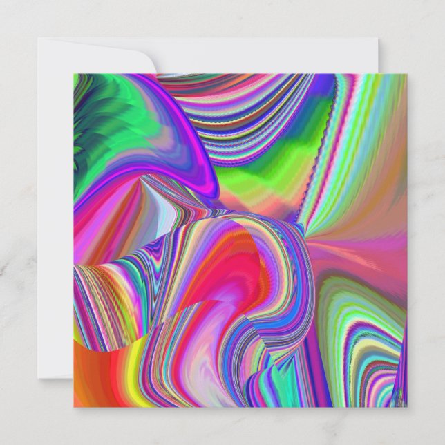 Tarjeta Summerrainbow , Resumen del Rainbowart 3D (Anverso)