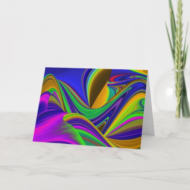 Tarjeta Summerrainbow , Resumen del Rainbowart 3D (Anverso)