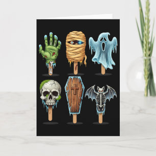 Tarjeta Summerween Horror Películas De Verano Popsicle Hal