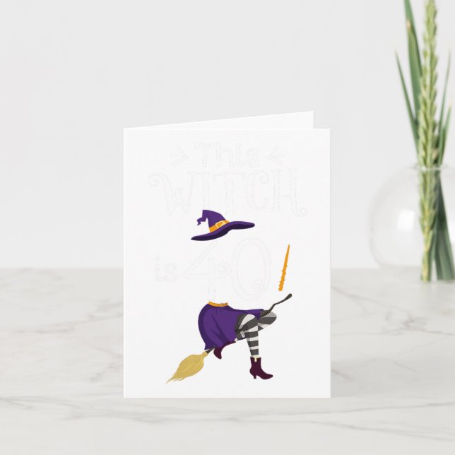 Tarjeta Summerween Skeleton Flamingo Halloween Chica de ve (Anverso)