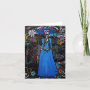 TARJETA SUNDANCE CATRINA DIA DE LOS MUERTOS