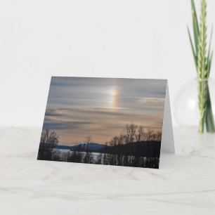 Tarjeta Sundog Over The Hudson
