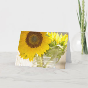 Tarjeta Sunflower