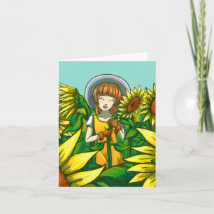 Tarjeta Sunflower