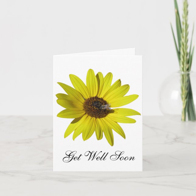 Tarjeta Sunflower Notecard (Anverso)