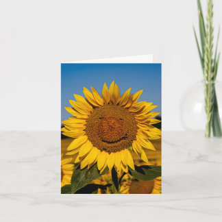 Tarjeta Sunflower Smile