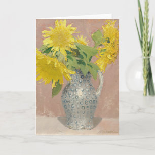Tarjeta Sunflower   William Nicholson