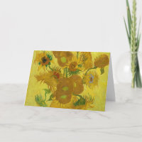 Sunflowers de Van Gogh Painting Art