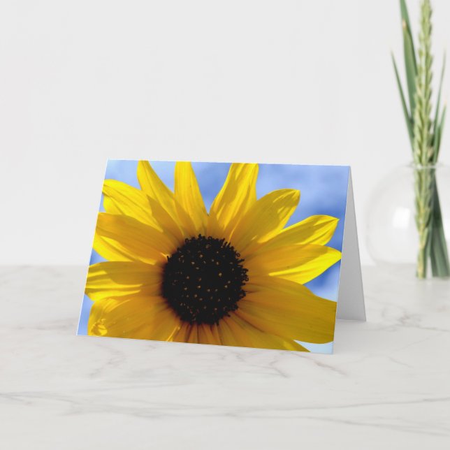 Tarjeta ~SuNFLoWeRS GReeTiNG/NoTeCaRD~ (Anverso)