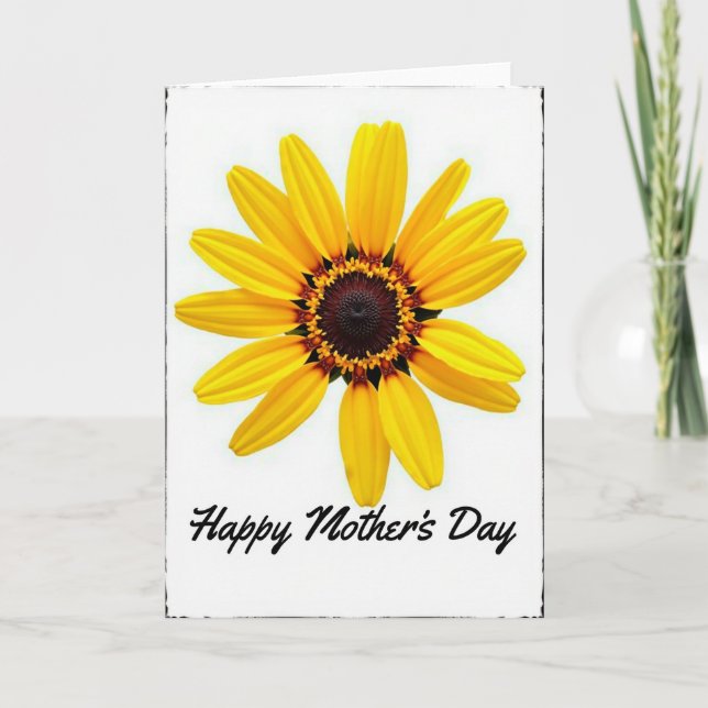 Tarjeta Sunlit Floral Mothers Day Card (Anverso)