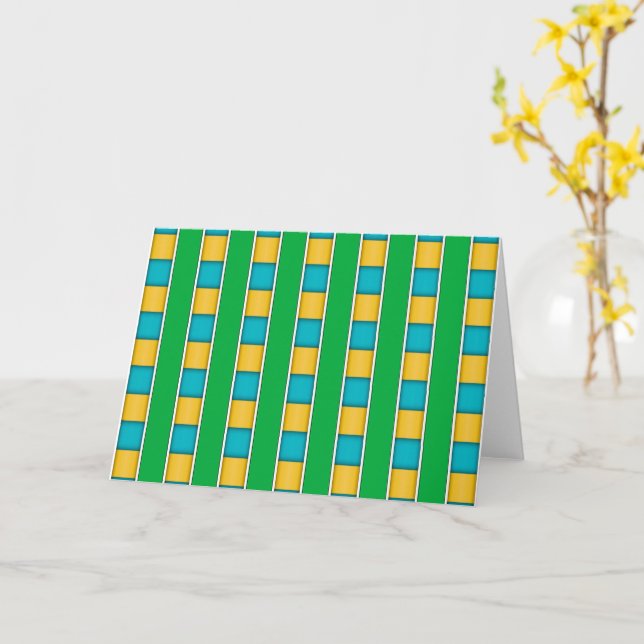 Tarjeta Sunny Carioca (flor amarilla)