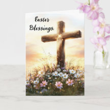 Tarjeta Sunrise Blesss de Pascua