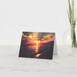 Tarjeta SUNSET