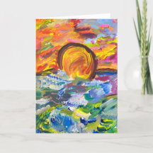 Tarjeta Sunset
