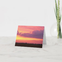 Tarjeta Sunset 2004 Foto De Mark Edward Westerfield.