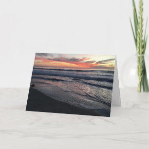 Tarjeta Sunset de San Diego
