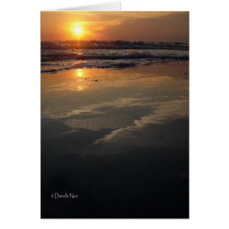 Tarjeta Sunset en marzo