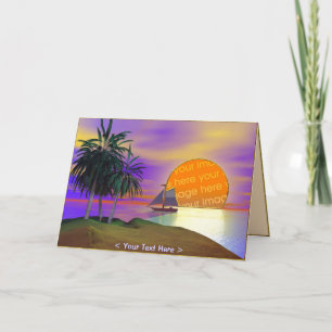 Tarjeta Sunset Sail