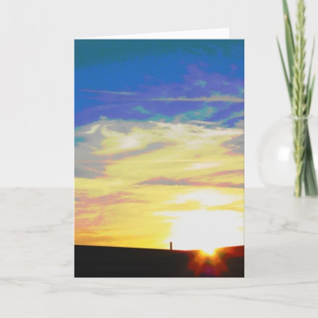 Tarjeta Sunset urbano (Anverso)
